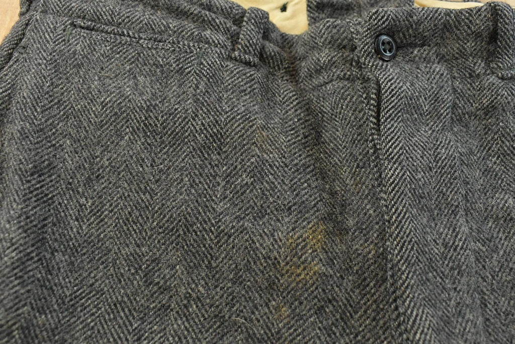 Vintage 1940s Woolrich Wool Trousers Pants Men's 32 x 28.5