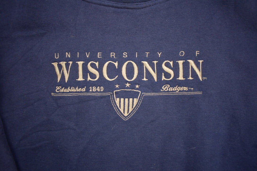 Vintage 1990s University Of Wisconsin Collegiate Crewneck