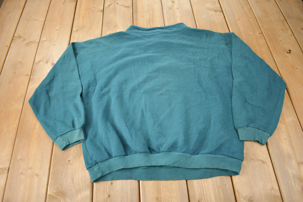 Vintage 1990s Dreaming Kangaroo Australian Aboriginal Artwork Souvenir Sweatshirt