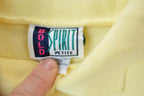 Vintage 1990s Double Collar Floral Design Cute Crewneck Sweater  90s Crewneck  Grandma Sweater  Streetwear  Made In USA  Animal Theme