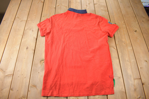Vintage Y2K Polo Ralph Lauren Canoe Kayak Club Small Pony Polo Shirt Size XL