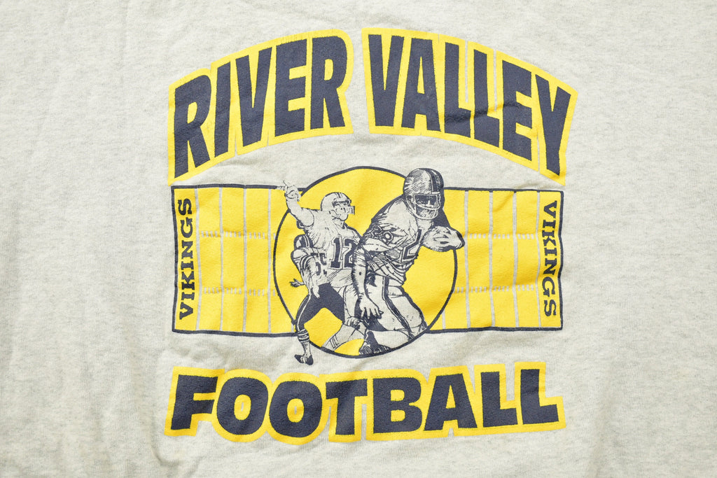 Vintage 1990s River Valley Vikings Football Collegiate Crewneck