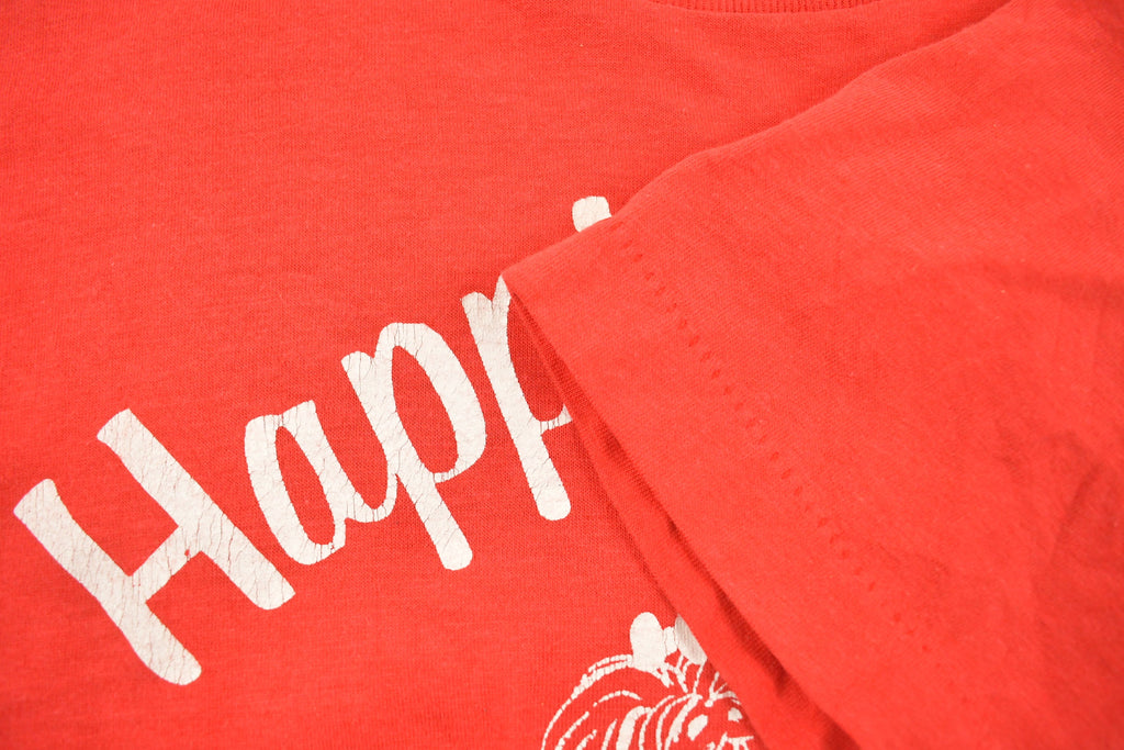 Vintage 1990s Happiness is Sharing Graphic T Shirt