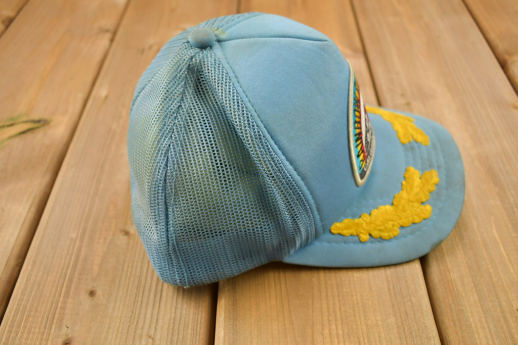 Vintage 1990s Rainbow Riggers Calgary Alberta Trucker Hat