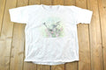 Vintage 1990s Marjolein Bastin Wildflower Birds Single Stitch T-Shirt
