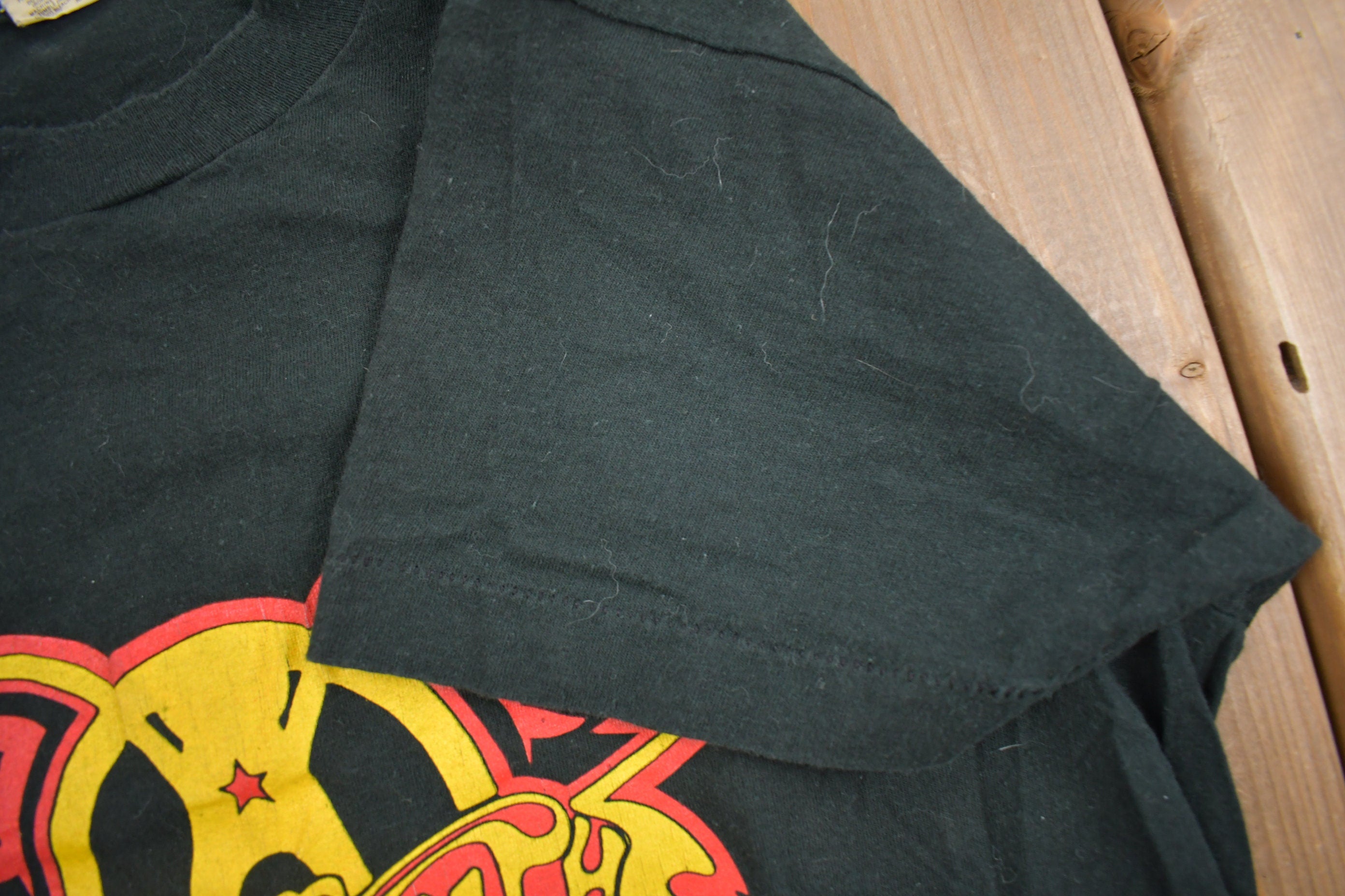 Vintage 1988 Aerosmith Walk This Way Tour Band T-Shirt