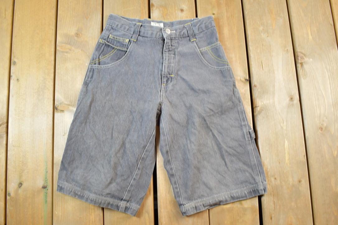 Vintage 1990s Youth 725 Originals Denim Jean Shorts 24 x 10