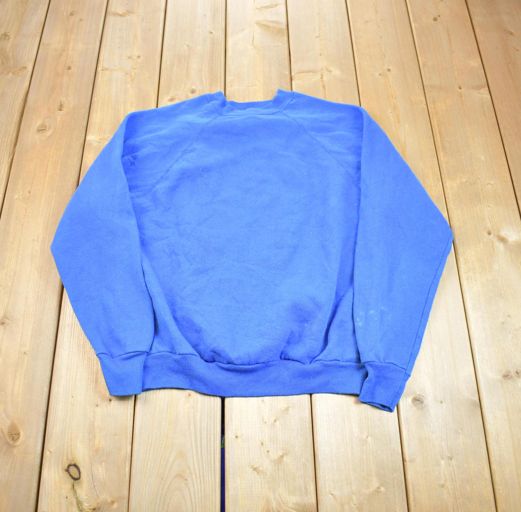 Vintage 1980s Blank Better Basics Crewneck Sweatshirt Made In USA