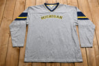 Vintage 1990s Michigan Jersey-Style Sweatshirt