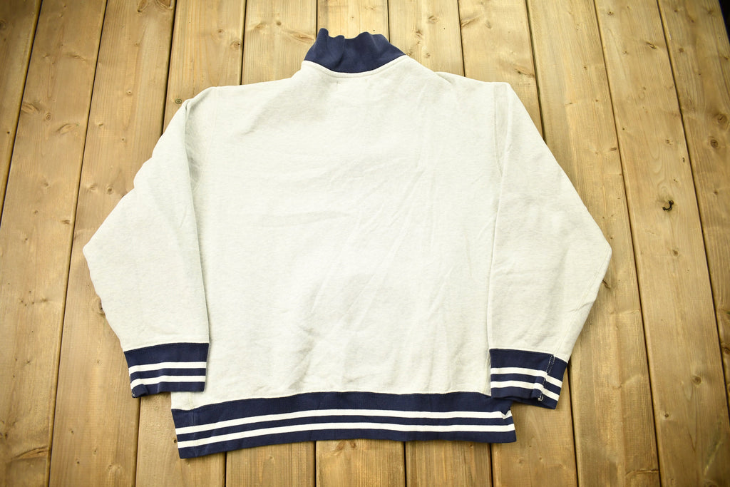 Vintage 1990s Polo Ralph Lauren P-Wing Quarter Zip Sweatshirt