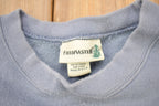 Vintage 1990s Field Master Straight Flush Embroidered Crewneck