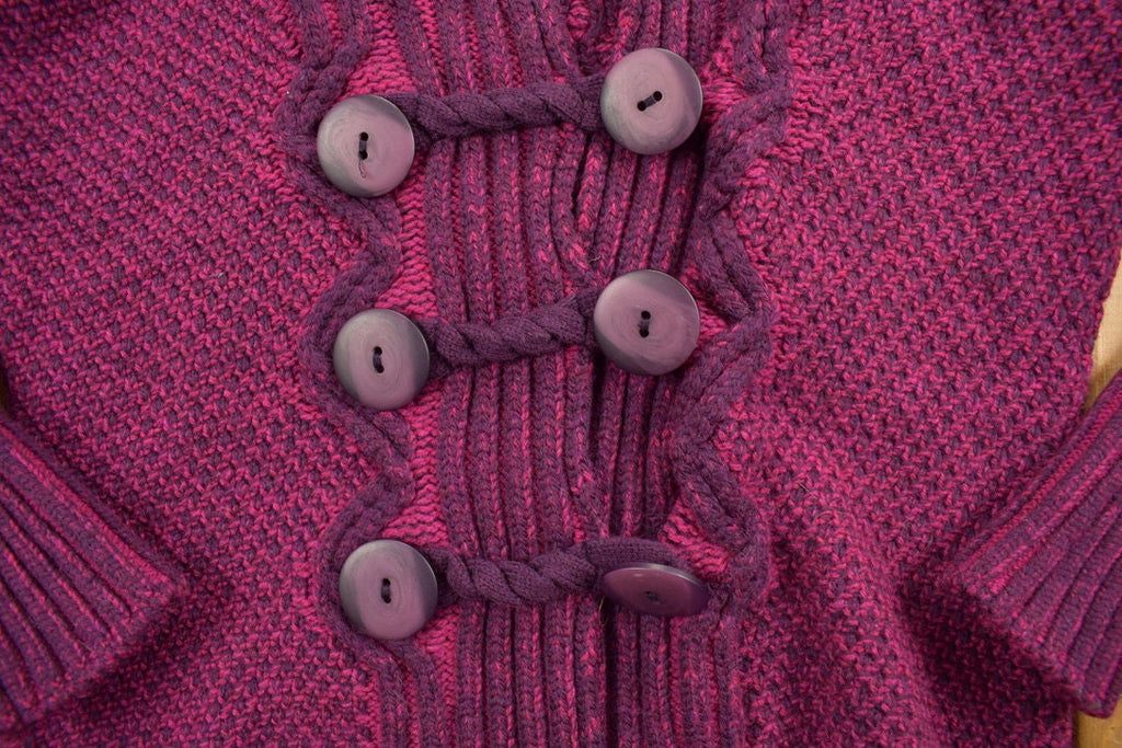 Vintage 1980s Aran Crafts Cable Knit Sweater