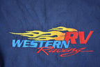 Vintage 1990s Western RV Racing Russell Heavyweight Hoodie Sweatshirt