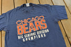 Vintage 1980s Logo 7 Chicago Bears Champions T-Shirt Men's M
