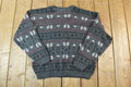 Vintage 1990s Great Canadian Rugged Wear Knit Crewneck Sweater