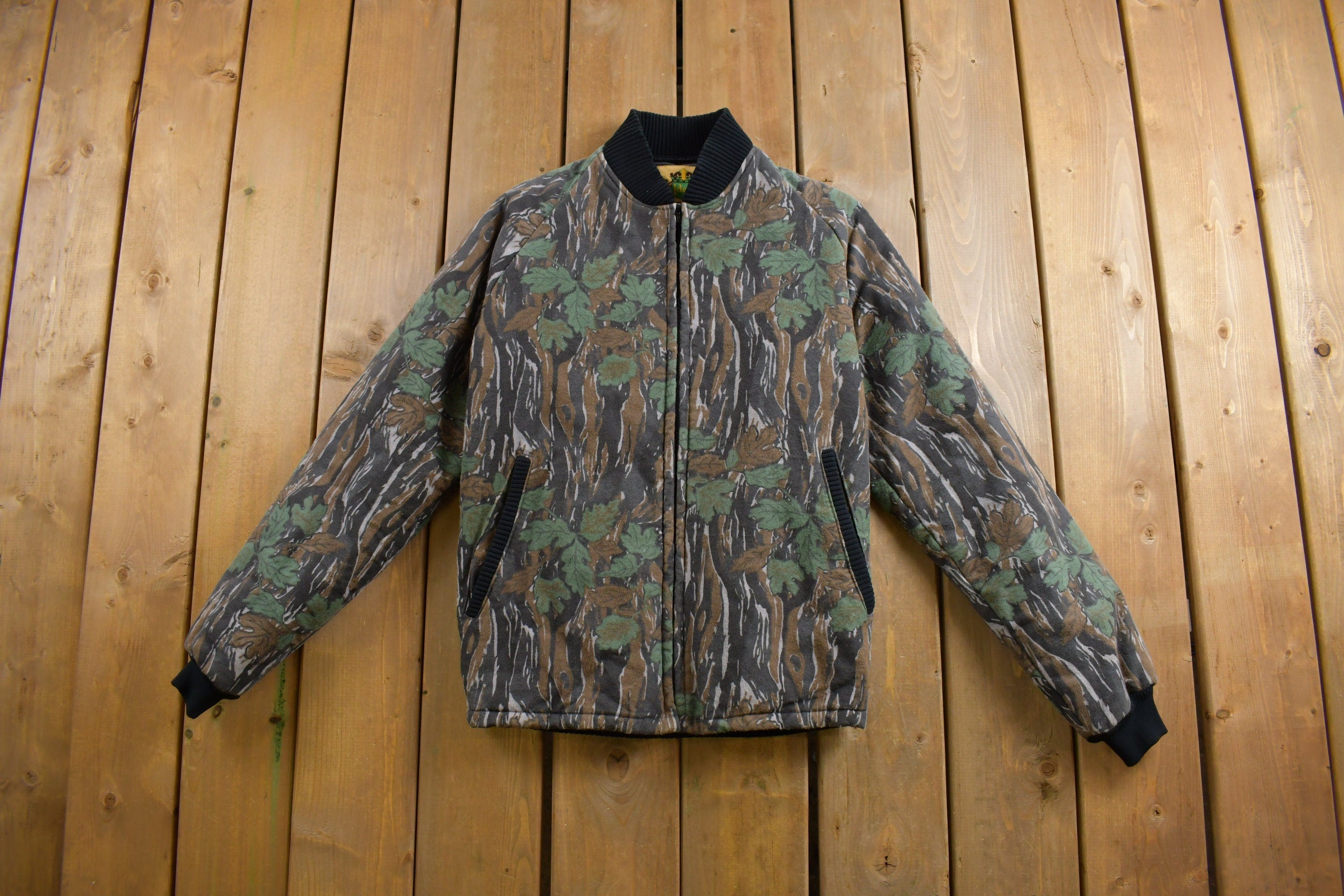 Vintage 1990s Ideal Bark Camo Jacket