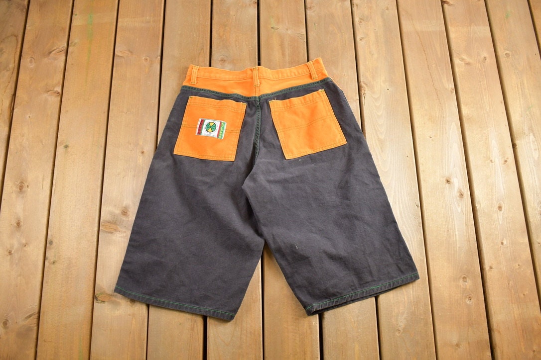 Vintage 1990s Cross Colors Jean Shorts Size 32x15