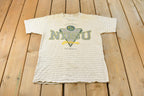 Vintage 1990s North Dakota State Bisons Collegiate T-Shirt Men's L / 90s Sportswear / Athleisure / Athletic / Single Stitch