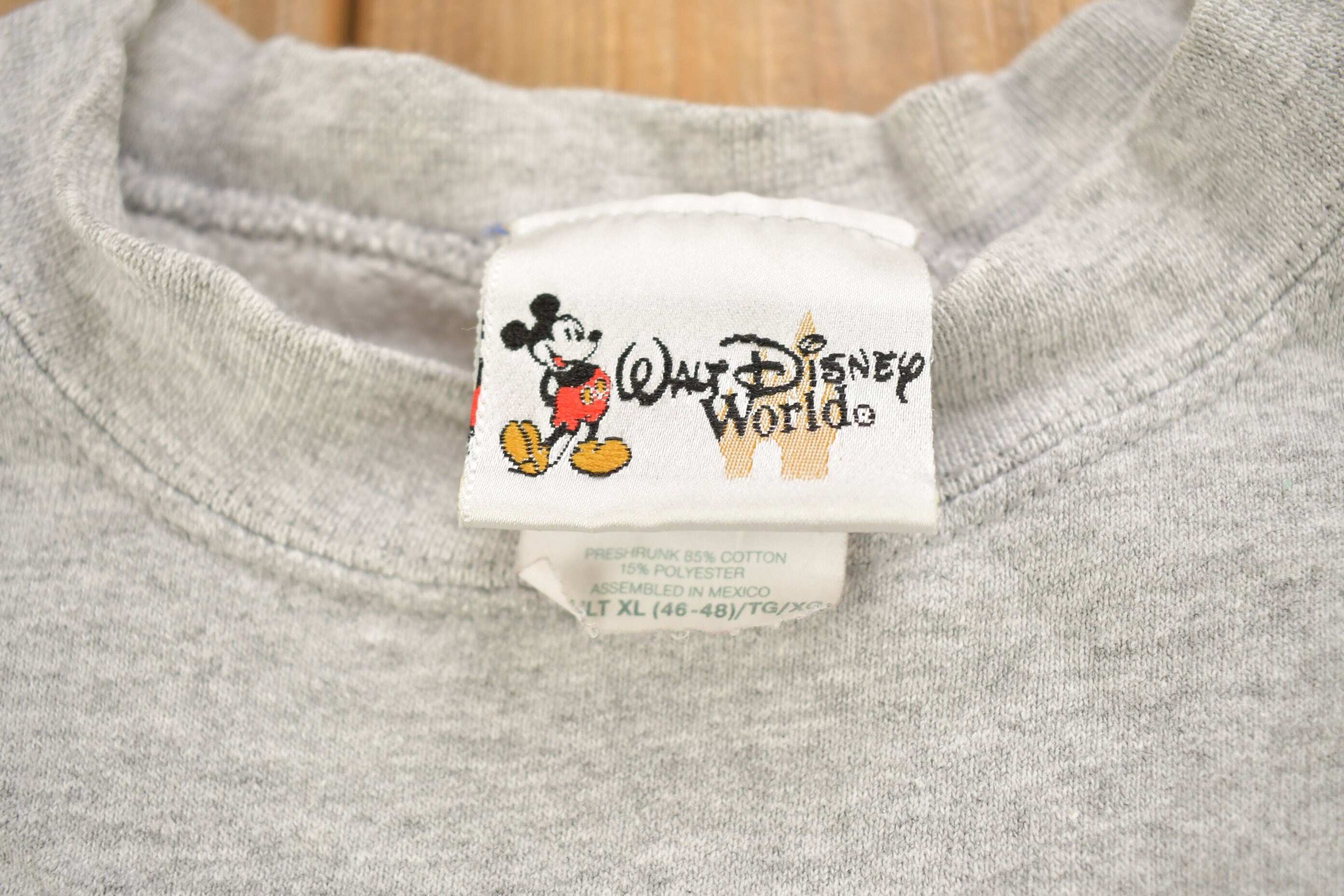 Vintage 1990s Disney Epcot World Showcase Germany Crewneck  Vintage Sweatshirt  Vintage Disney  Embroidered  Epcot