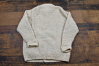 Vintage 1980s Indian Weavings Cable Knit Button Up Sweater