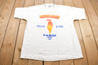 Vintage 1996 Police & Firemen Games Graphic T Shirt