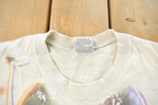Vintage 1997 Star Wars Boba Fett Liquid Blue All Over Print Tie Dye T-Shirt Men's XL