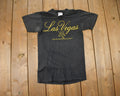 Vintage 1990s Oneita Las Vegas Souvenir T Shirt / Streetwear / Made In USA / Vacation Tee / Travel T Shirt / Tourist / Single Stitch