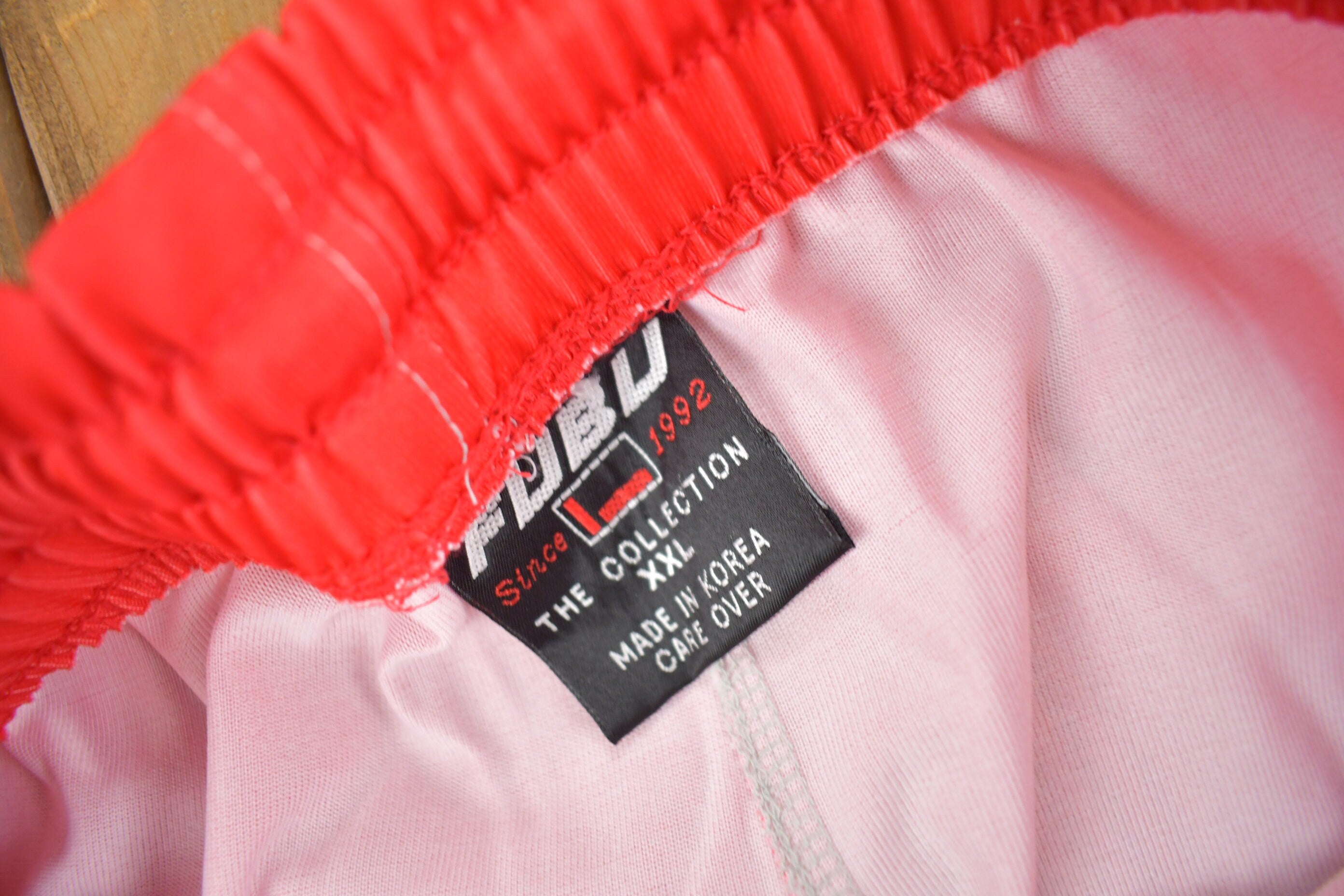 Vintage 1990s Fubu & Co Multi Color Baggy Shorts Size XXL