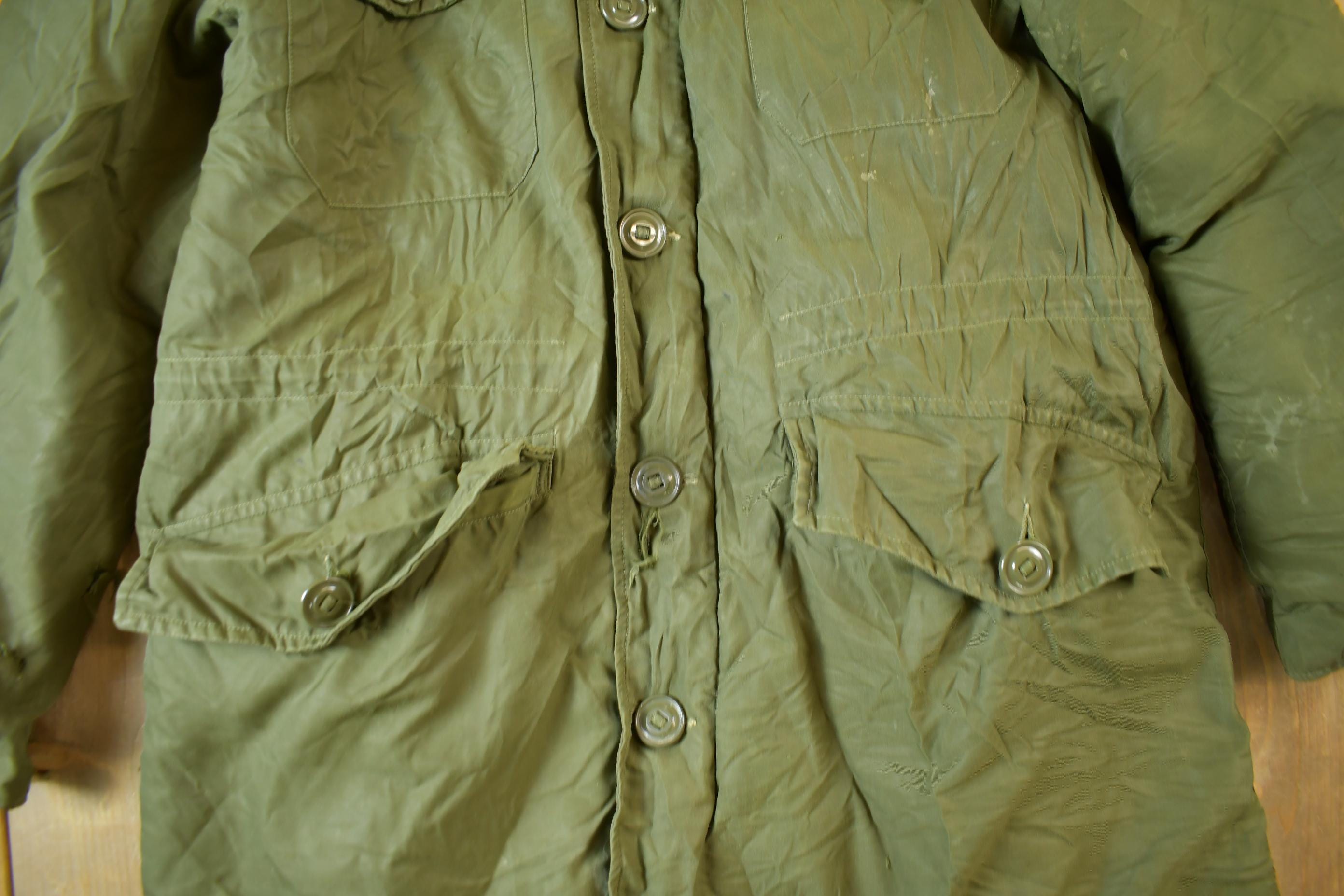 Vintage 1977 Military Cold Weather Parka Jacket
