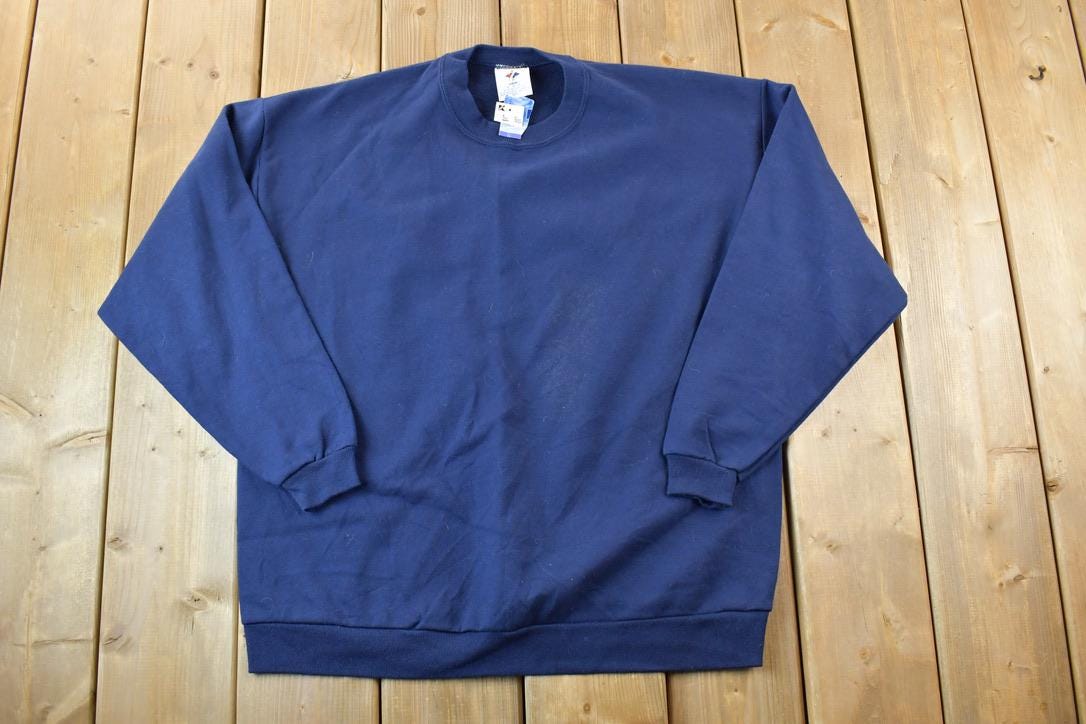 Vintage 1990s Deadstock Kmart Jerzees Blank Crewneck Sweatshirt  90s Crewneck  Streetwear