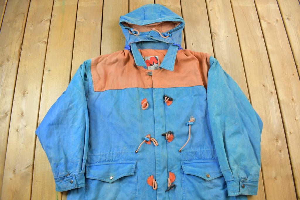 Vintage 1990s Duke University Blue Devils Collegiate Duffle Coat