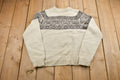 Vintage 1980s Fotrama Alpaca Wool Knitted Sweater