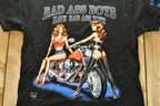 Vintage 1993 3D Emblem Hawaii Biker Loud Pipes T-Shirt