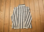 Vintage 1990s Judy Bond Women's Striped Button Up Shirt