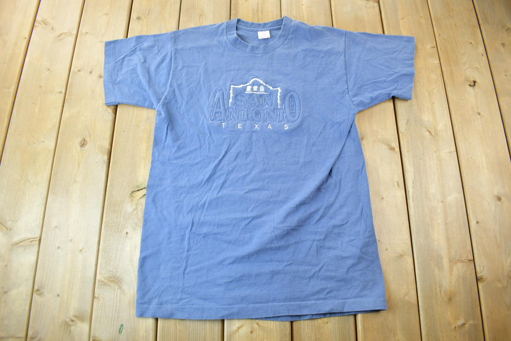 Vintage 1990s San Antonio Texas Souvenir Travel T-Shirt
