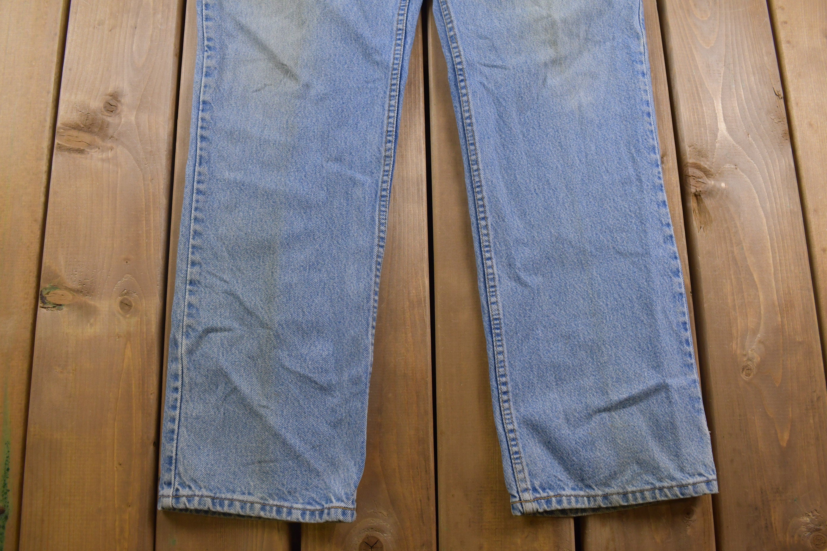 Vintage 1990s Levi's Orange Tab Jeans Size 36 x 31