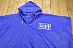 Vintage 1990s Detroit Lions NFL Massive Rain Poncho