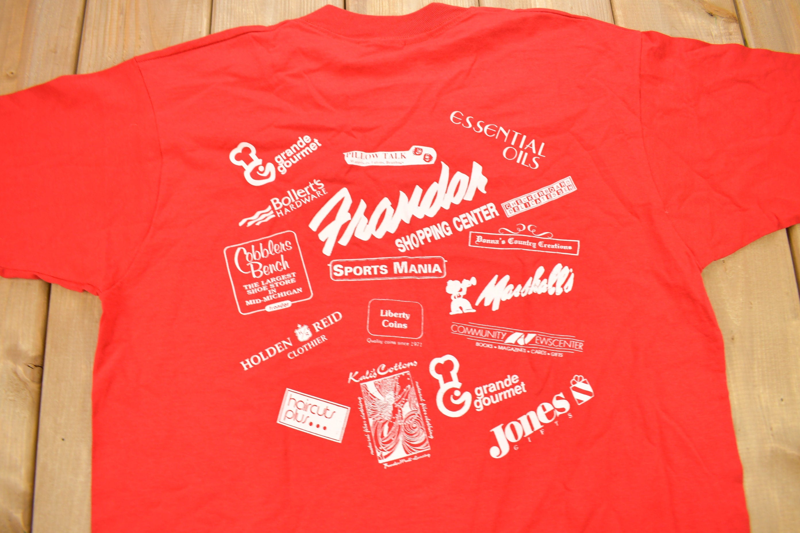 Vintage 1991 Michigan Festival Graphic T Shirt