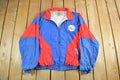 Vintage 1990s Philadelphia 76ers Logo 7 NBA Windbreaker Men's Large