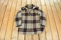 Vintage 1980s Orvis Wool Tartan Plaid Quarter Zip Pullover Jacket Men's Large