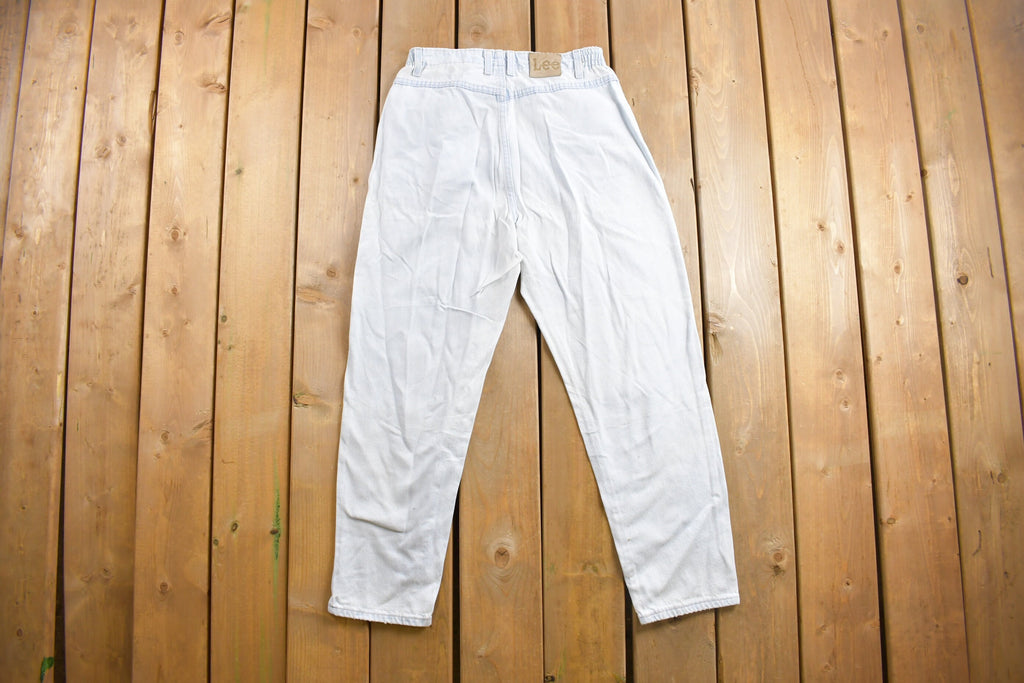 Vintage 1990s LEE Light Wash Tapered Mom Jeans