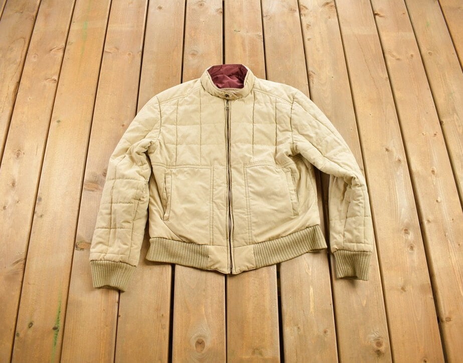 Vintage 1990s Members Only Reversible Windbreaker Jacket