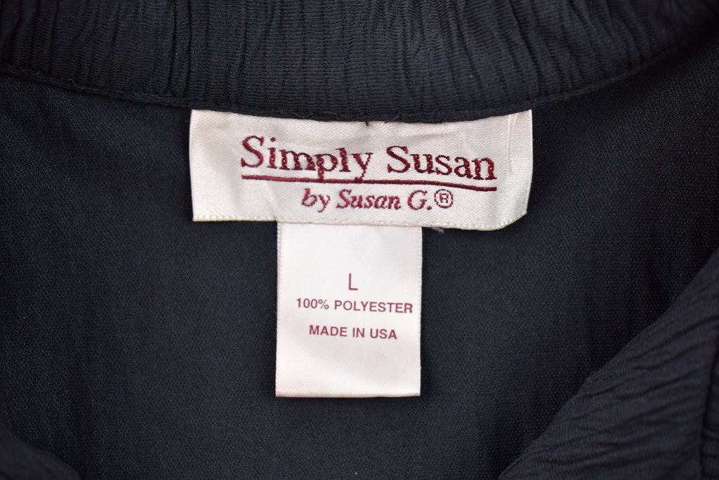 Vintage 1990s Simply Susan Blank Button Up Shirt