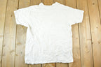 Vintage 1990s Forest Animals Outdoorsman Wolf T-Shirt Mens L