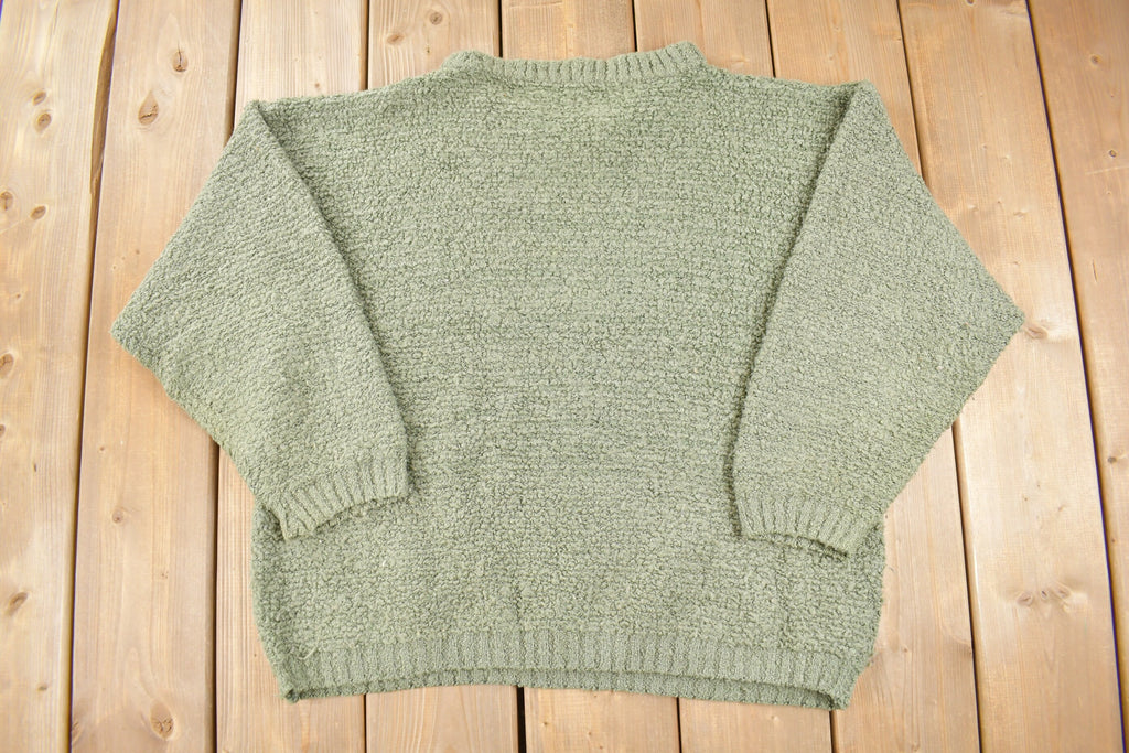 Vintage 1980s Made In Italy Knit Crewneck Sweater