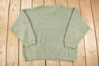 Vintage 1980s Made In Italy Knit Crewneck Sweater