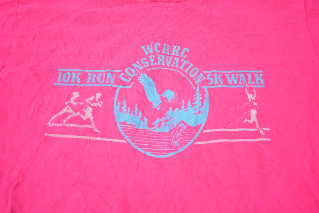 Vintage 1990s WCRRC 10K Run Souvenir T-Shirt Made In USA