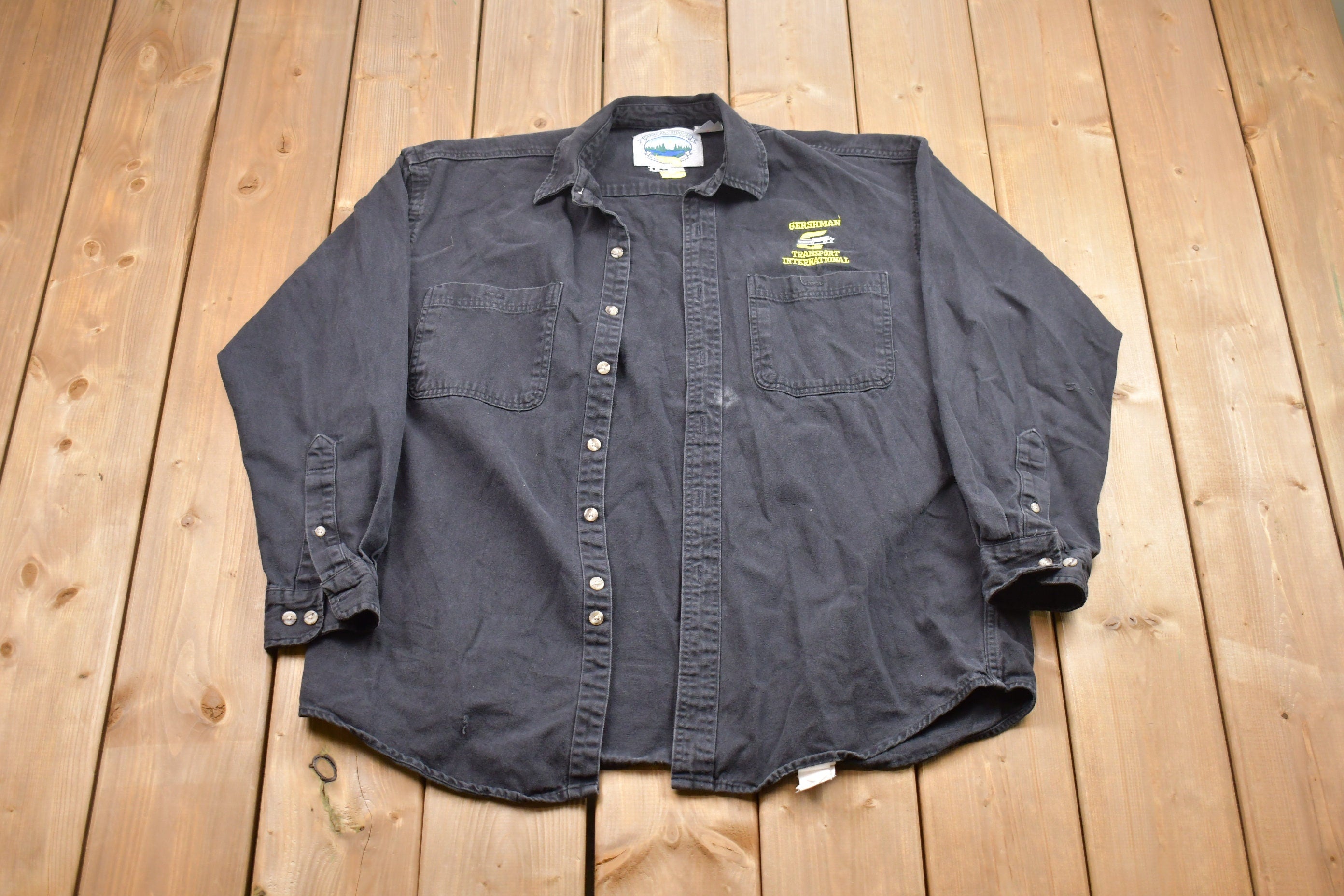 Vintage 1990s Canadian Outdoors Button Up Shirt