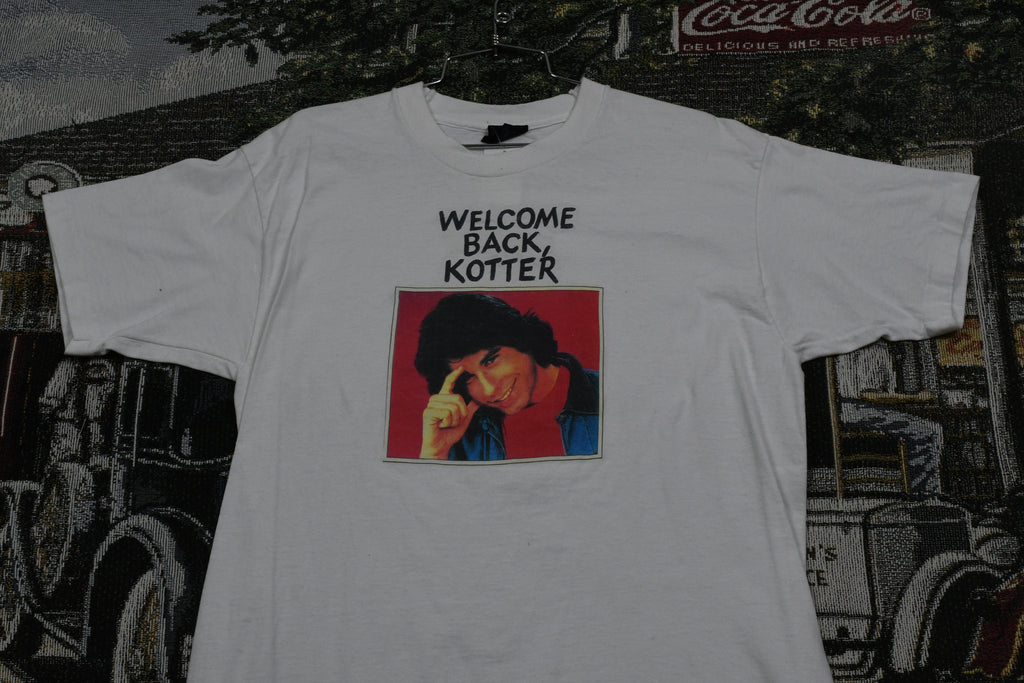 Vintage 1990s Welcome Back Kotter TV Promo Graphic T Shirt