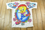 Vintage 1996 Tweety Bird FRESH Looney Tunes Cartoon Graphic T-Shirt